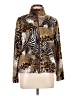 Kaktus Animal Print Gold Track Jacket Size L - photo 1