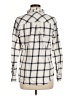 J.Crew 100% Cotton Checkered-gingham Ivory Long Sleeve Blouse Size 8 - photo 2