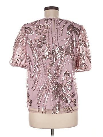 Adrianna Papell Short Sleeve Blouse (view 2)