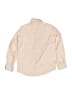 Pink & Blue 100% Cotton Chevron-herringbone Tan Long Sleeve Button-Down Shirt Size 5 - 6 - photo 2