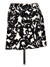 J.Crew Paisley Ivory Silk Skirt Size 8 - photo 1