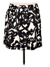 J.Crew Paisley Ivory Silk Skirt Size 8 - photo 2