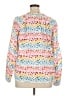Boden 100% Cotton Print White Ivory Long Sleeve Blouse Size 16 - 18 - photo 2