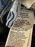 Gap Solid Blue Jeans Size 7 - photo 4