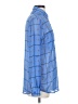 MICHAEL Michael Kors 100% Polyester Blue Long Sleeve Blouse Size S - photo 4