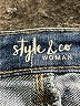 Style&Co Hearts Blue Jeans Size 14W - photo 4