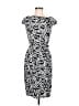 David Meister Graphic Black Cocktail Dress Size 6 - photo 1
