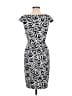 David Meister Graphic Black Cocktail Dress Size 6 - photo 2