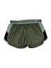 Under Armour 100% Polyester Color Block Green Athletic Shorts Size M - photo 1