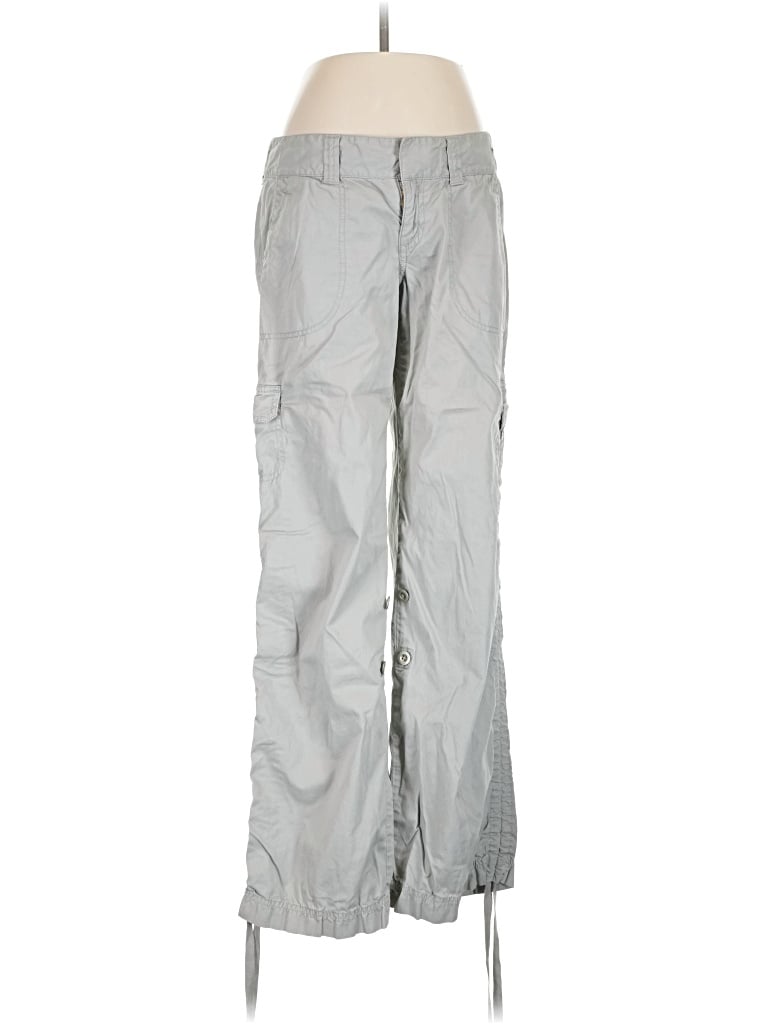 Pre-owned Express Cargo Pants In Silver