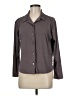 Danskin Gray 3/4 Sleeve Button-Down Shirt Size M - photo 1