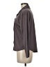 Danskin Gray 3/4 Sleeve Button-Down Shirt Size M - photo 5