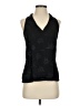 Cooper & Ella 100% Polyester Black Sleeveless Blouse Size Sm (1) - photo 1