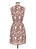 Collective Concepts 100% Polyester Paisley Tan Casual Dress Size M - photo 2