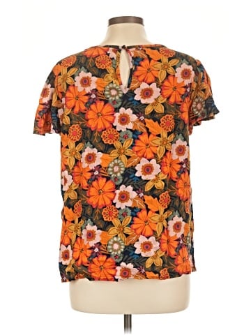 St. John's Bay Short Sleeve Blouse (view 2)