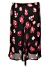 CAbi 100% Polyester Hearts Black Casual Skirt Size L - photo 2