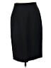 Brooks Brothers 100% Wool Solid Black Wool Skirt Size 0 - photo 1