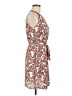Collective Concepts 100% Polyester Paisley Tan Casual Dress Size M - photo 4