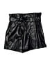 Divided by H&M 100% Polyester Metallic Black Shorts Size 2 - photo 1