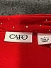 Cato 100% Polyester Red Sleeveless Blouse Size L - photo 7