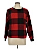 Old Navy 100% Polyester Plaid Red Pullover Sweater Size L - photo 1