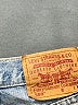 Levi's 100% Cotton Blue Denim Shorts Size 10 - photo 3