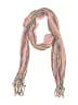 Unbranded Stripes Pink Scarf One size - photo 1