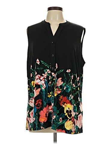 Susan Graver Sleeveless Blouse (view 1)