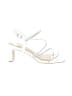 Top Moda White Sandals Size 7 1/2 - photo 1