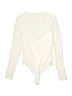 Lovers + Friends Ivory Bodysuit Size S - photo 2