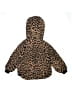 Zara 100% Polyester Animal Print Brown Coat Size 3 - 4 - photo 2