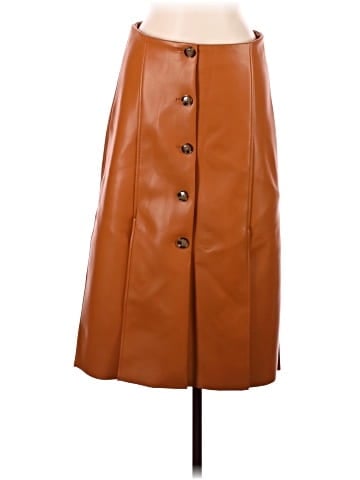 Banana Republic Factory Store Faux Leather Skirt (view 1)