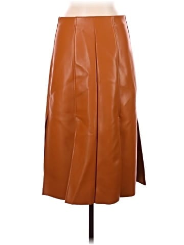 Banana Republic Factory Store Faux Leather Skirt (view 2)