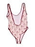 Sister Hearts Red One Piece Swimsuit Size XL - photo 2