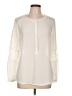 Apt. 9 100% Polyester Ivory Long Sleeve Blouse Size L - photo 1