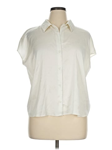 Worthington Short Sleeve Blouse (view 1)