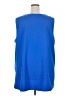 Lane Bryant 100% Polyester Blue Sleeveless Blouse Size 26 - photo 2