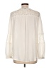 Apt. 9 100% Polyester Ivory Long Sleeve Blouse Size L - photo 2