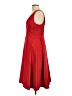 Harlyn 100% Polyester Solid Red Cocktail Dress Size L - photo 5
