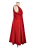 Harlyn 100% Polyester Solid Red Cocktail Dress Size L - photo 4