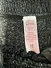 Justice Tweed Black Athletic Shorts Size 12 - photo 3