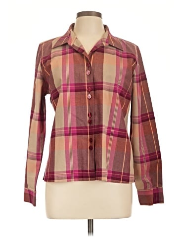 Christopher & Banks Long Sleeve Button-Down Shirt (view 1)