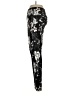 Victoria's Secret Floral Black Active Pants Size 4 - photo 5