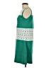 V Fish Argyle Green Casual Dress Size L - photo 5