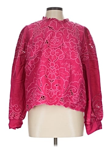 By Anthropologie Long Sleeve Blouse (view 1)