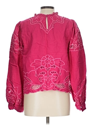 By Anthropologie Long Sleeve Blouse (view 2)