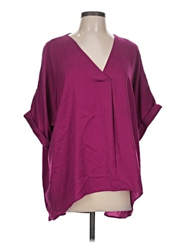 Glam Short Sleeve Blouse (view 1)