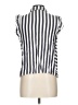 BB Dakota 100% Rayon Stripes White Sleeveless Button-Down Shirt Size L - photo 2