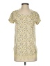 LC Lauren Conrad Yellow Short Sleeve Top Size XS - photo 1