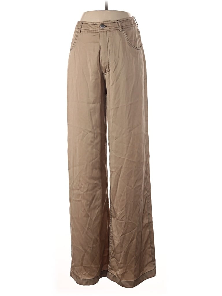 Pre-owned Beige Botany Casual Pants In Brown